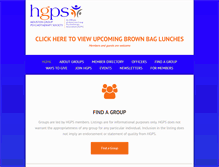 Tablet Screenshot of hgps.org